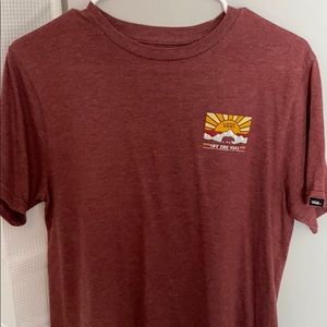 vans short sleeve top